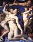 Agnolo Bronzino An Allegory with Venus and Cupid china oil painting artist